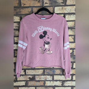 Walt Disney World Resort cropped long sleeve top